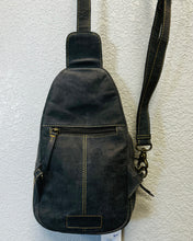 Load image into Gallery viewer, WESTERN FORK SLING BAG IN COAL