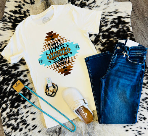 THE SANDY AZTEC TEE