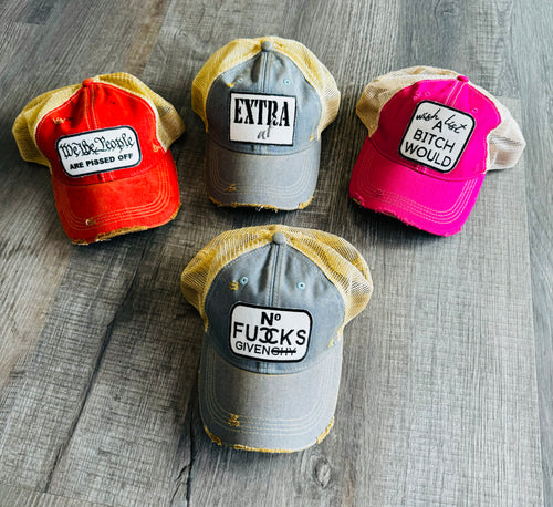 Bad Words Oates hats