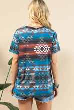 Load image into Gallery viewer, DORA Aztec Print Short Sleeve