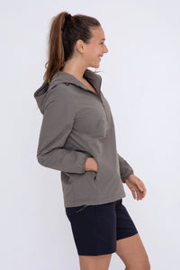 Wilma Water Resistant Half-Zip Pullover (two colors)