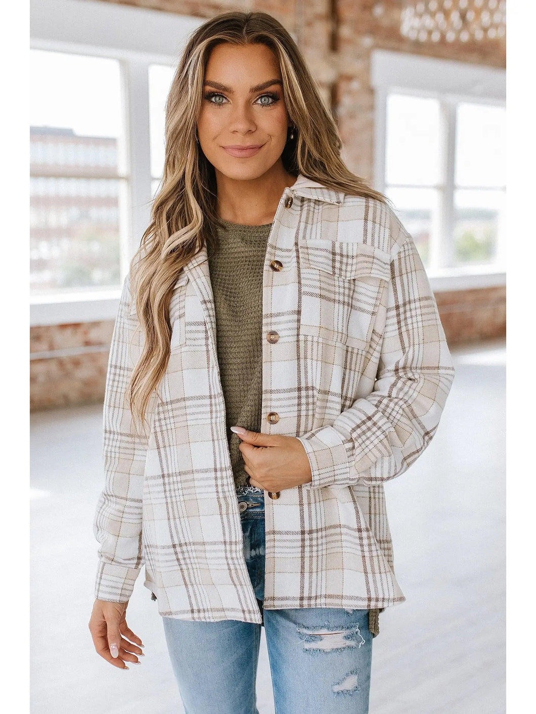 Jojo Plaid Jacket