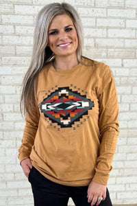 FALL SUNSET LONG SLEEVED TEE