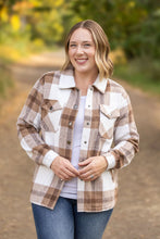 Load image into Gallery viewer, Norah Plaid Shacket - Neutral Tones