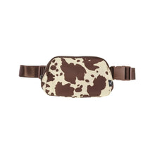 Load image into Gallery viewer, C.C Women&#39;s Cow Print Belt Bag