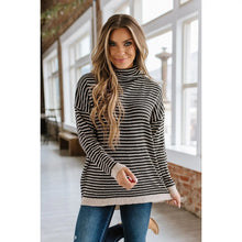 Load image into Gallery viewer, Emmy Striped Oversized Sweater