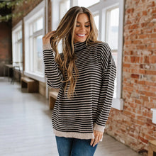 Load image into Gallery viewer, Emmy Striped Oversized Sweater