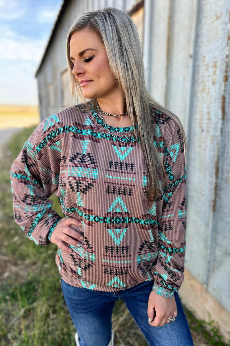 COLORADO SUNSET SWEATER