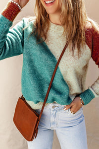 Faith Colorblock Sweater