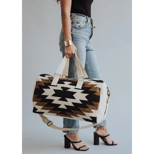 Brown Brandi Aztec Duffle