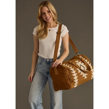 Load image into Gallery viewer, Brownie Aztec Duffle