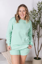 Load image into Gallery viewer, Vintage Wash Pullover - Mint